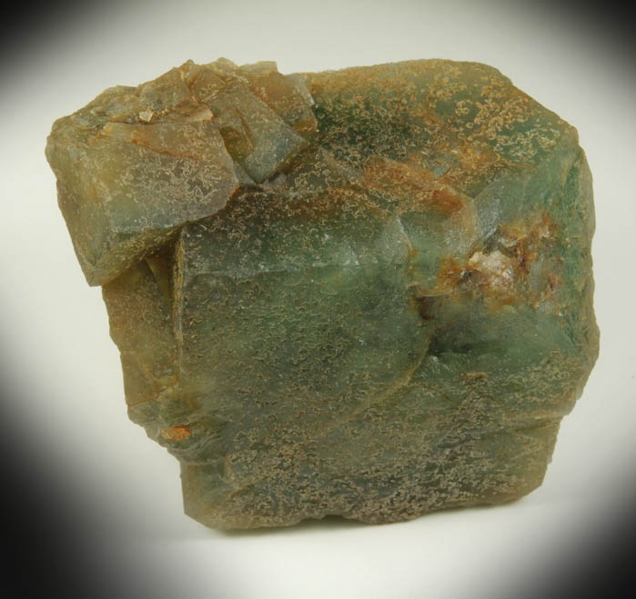 Fluorite (large zoned crystals) from Middle Mountain, Carroll County, New Hampshire
