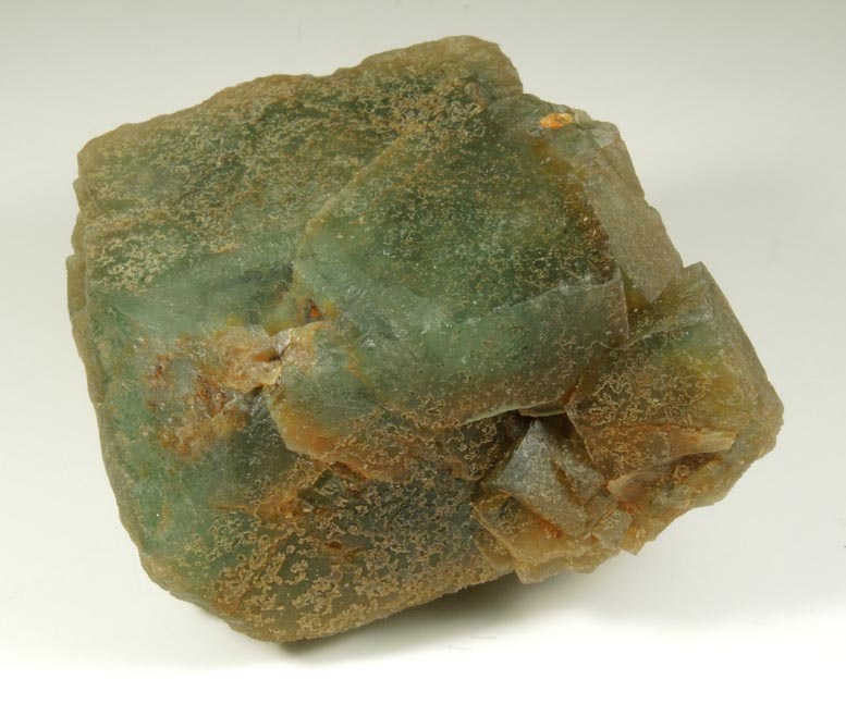 Fluorite (large zoned crystals) from Middle Mountain, Carroll County, New Hampshire