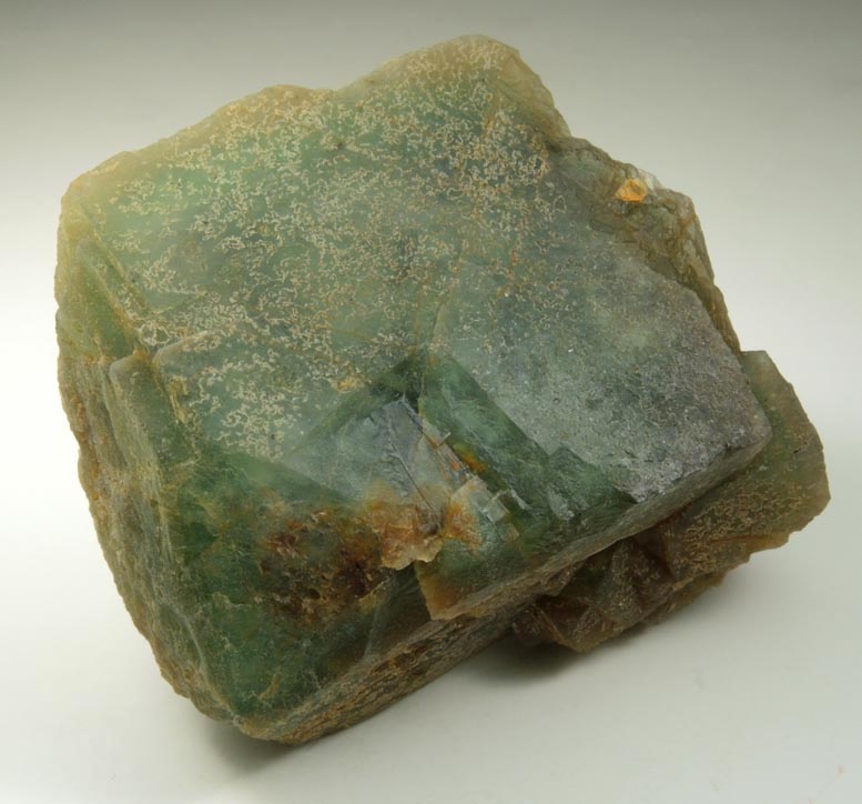 Fluorite (large zoned crystals) from Middle Mountain, Carroll County, New Hampshire