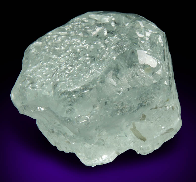 Beryl var. Aquamarine (gem-grade crystal) from Shigar Valley, Skardu District, Gilgit-Baltistan, Pakistan