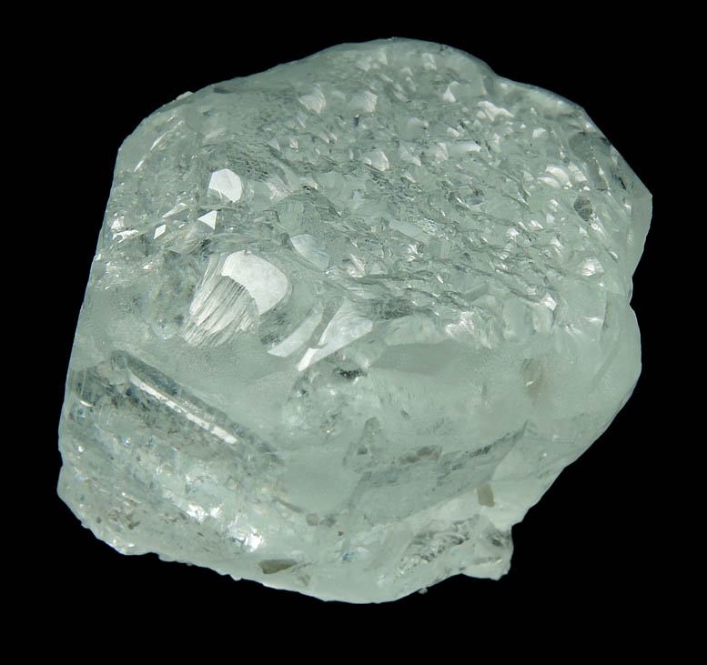 Beryl var. Aquamarine (gem-grade crystal) from Shigar Valley, Skardu District, Gilgit-Baltistan, Pakistan