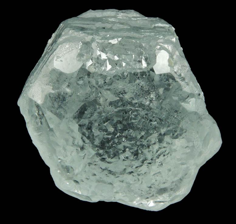 Beryl var. Aquamarine (gem-grade crystal) from Shigar Valley, Skardu District, Gilgit-Baltistan, Pakistan