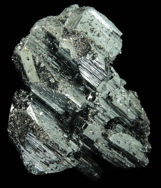 Bournonite (twinned crystals) from Yaogangxian Mine, Nanling Mountains, Hunan, China