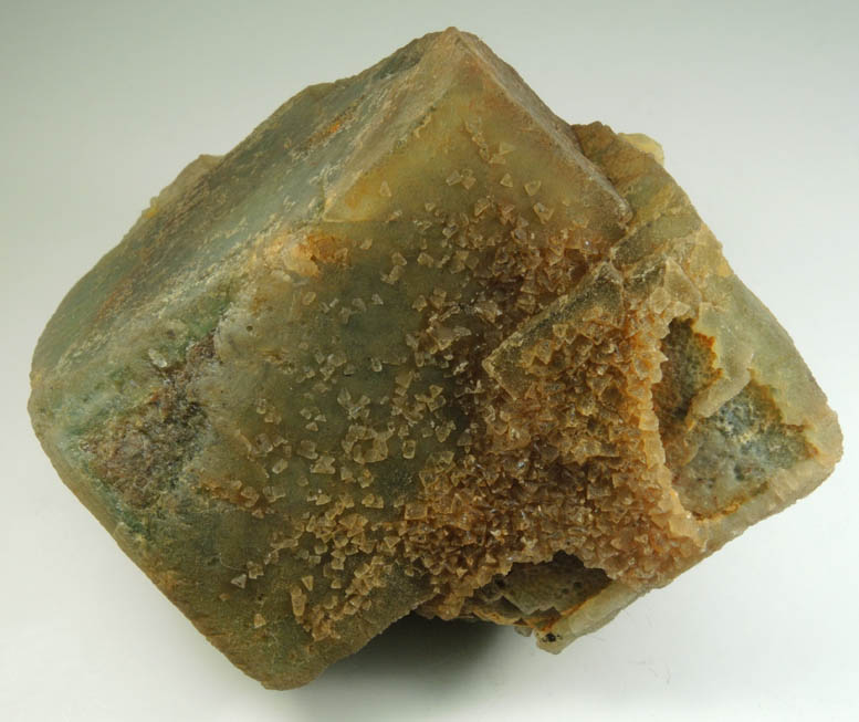 Fluorite (zoned crystals) from Middle Mountain, Carroll County, New Hampshire