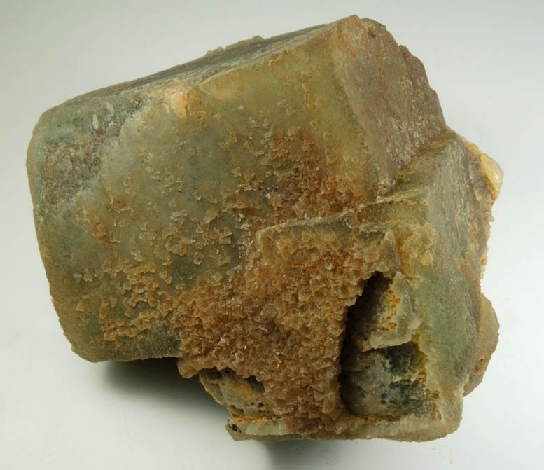 Fluorite (zoned crystals) from Middle Mountain, Carroll County, New Hampshire