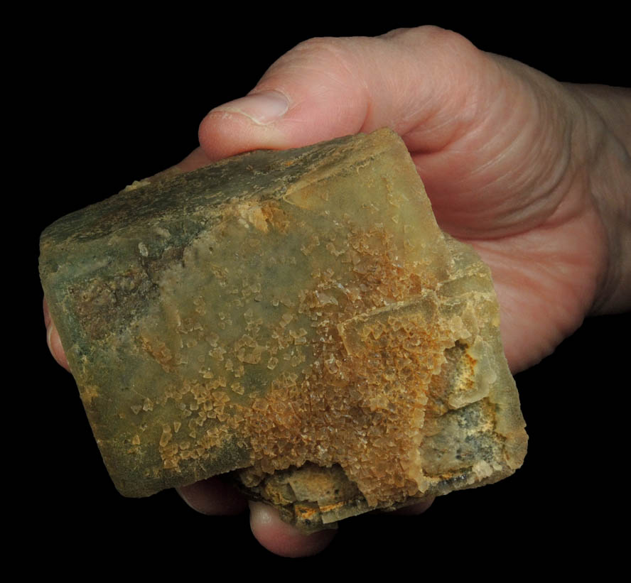 Fluorite (zoned crystals) from Middle Mountain, Carroll County, New Hampshire