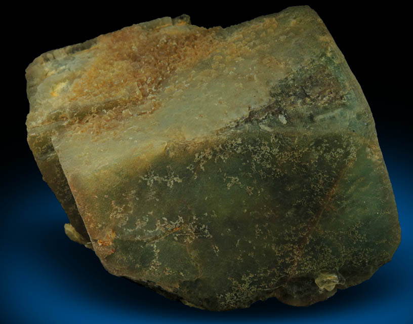 Fluorite (zoned crystals) from Middle Mountain, Carroll County, New Hampshire