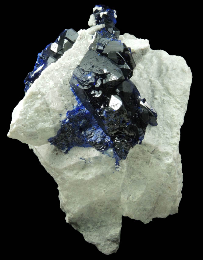 Azurite from Milpillas Mine, Cuitaca, Sonora, Mexico