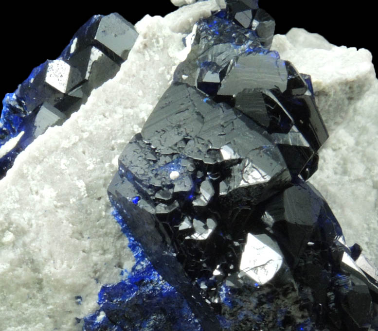 Azurite from Milpillas Mine, Cuitaca, Sonora, Mexico