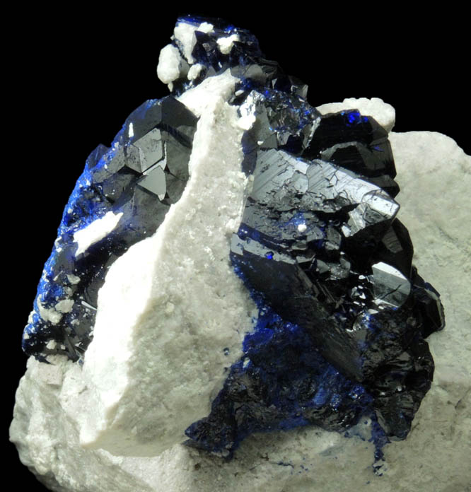 Azurite from Milpillas Mine, Cuitaca, Sonora, Mexico