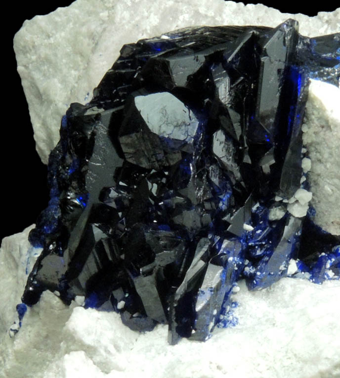 Azurite from Milpillas Mine, Cuitaca, Sonora, Mexico