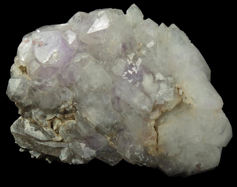 Quartz var. Amethystine Quartz from Orange River, Namakwa, Northern Cape Province, South Africa