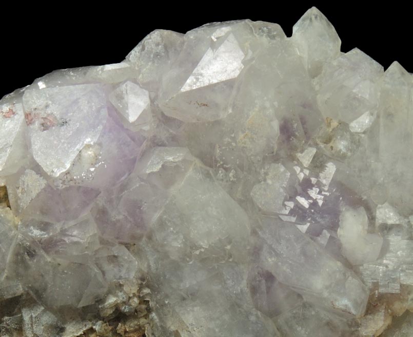 Quartz var. Amethystine Quartz from Orange River, Namakwa, Northern Cape Province, South Africa