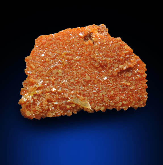 Vanadinite pseudomorph after Wulfenite from Rowley Mine, 20 km northwest of Theba, Painted Rock Mountains, Maricopa County, Arizona