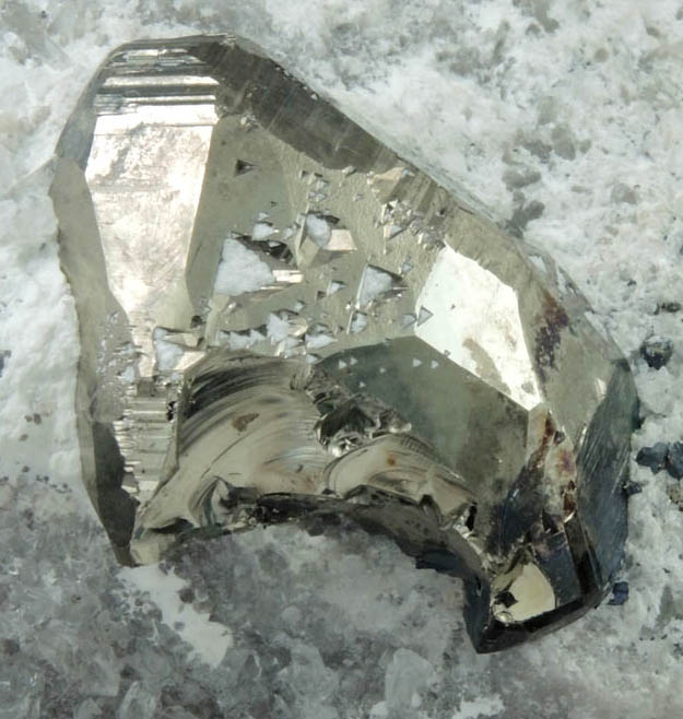 Pyrite and Quartz from Milpillas Mine, Cuitaca, Sonora, Mexico