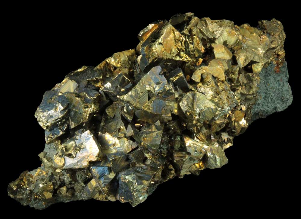 Chalcopyrite with Quartz from Ani Mine, Ani-machi, Kitaakita, Akita Prefecture, Tohoku, Honshu, Japan