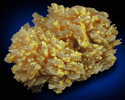 Sulfur on Barite from Machow Mine, Tarnobrzeg, Poland