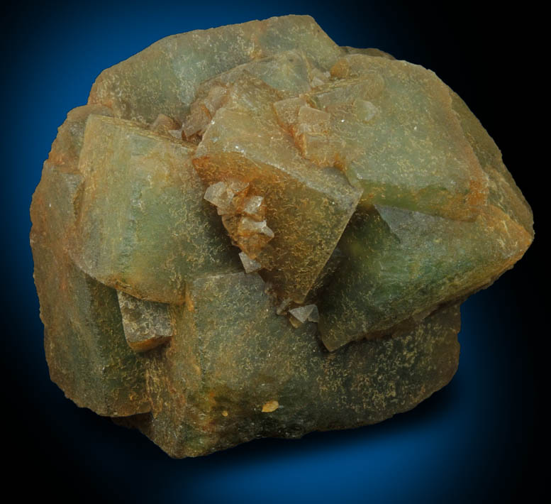 Fluorite (with internal zoning) from Middle Mountain, Carroll County, New Hampshire