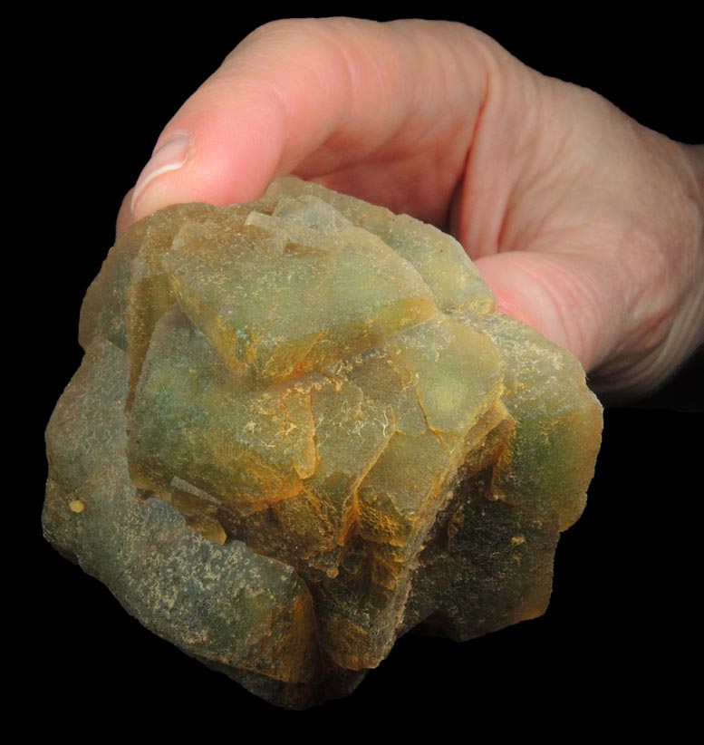 Fluorite (with internal zoning) from Middle Mountain, Carroll County, New Hampshire