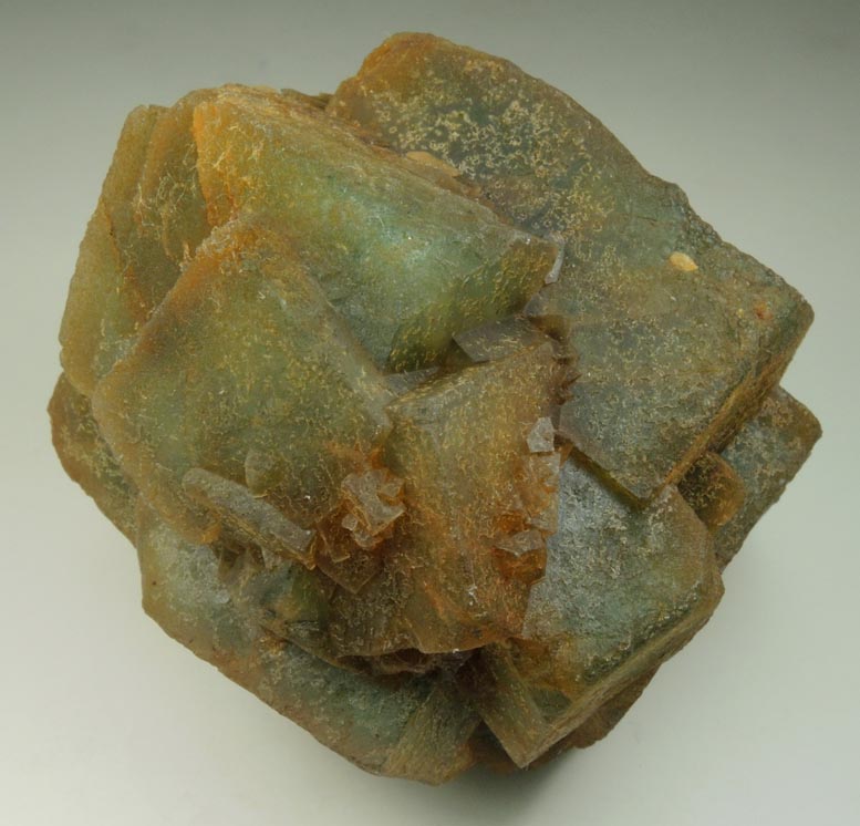 Fluorite (with internal zoning) from Middle Mountain, Carroll County, New Hampshire