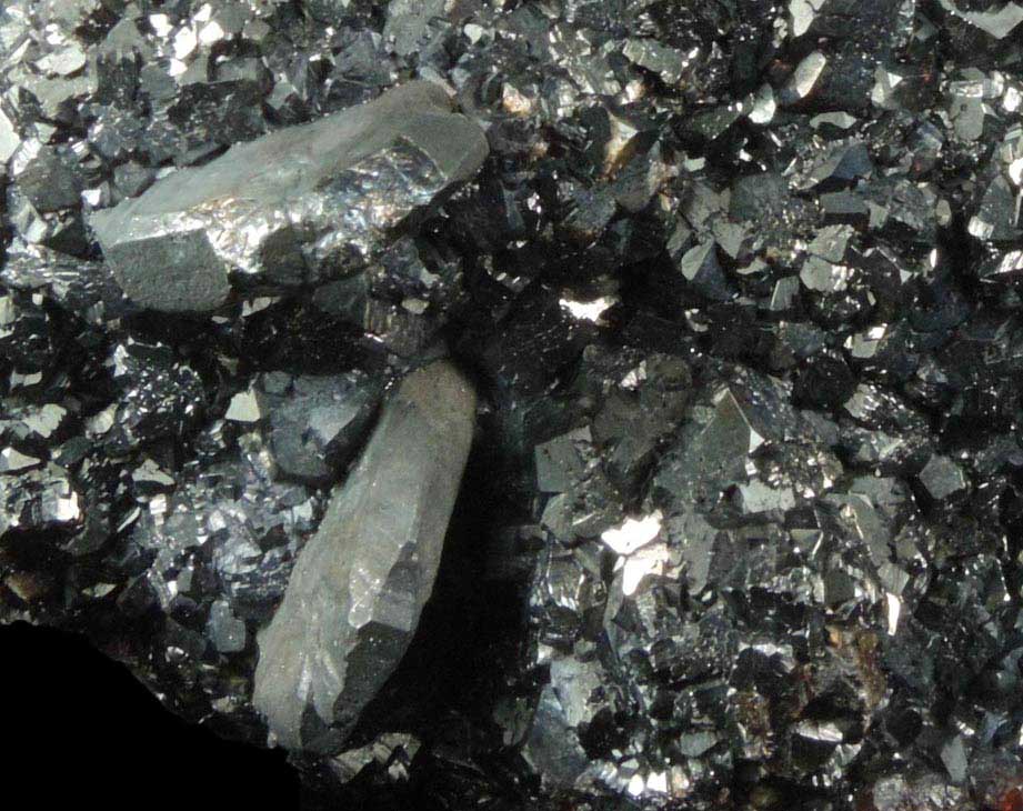 Sphalerite with Bournonite from Les Malines de Saint Laurent, Saint-Laurent-le-Minier, Gard, France