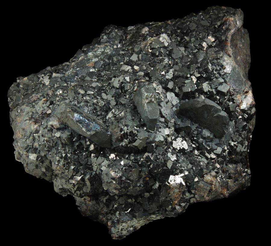 Sphalerite with Bournonite from Les Malines de Saint Laurent, Saint-Laurent-le-Minier, Gard, France
