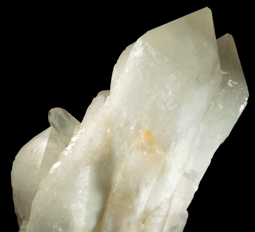 Quartz var. Milky Quartz from west flank of Long Hill, Haddam, Middlesex County, Connecticut