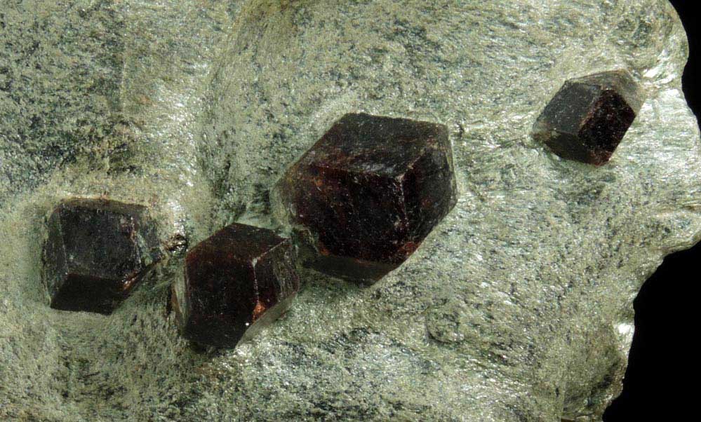 Almandine Garnet from tztal (Oetztal), Tyrol, Austria