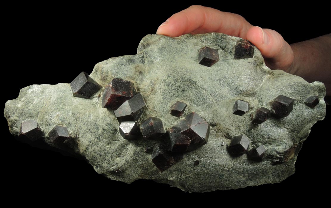 Almandine Garnet from tztal (Oetztal), Tyrol, Austria