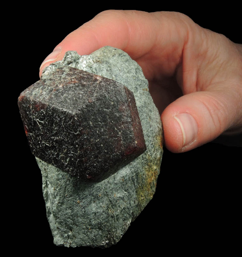 Almandine Garnet from tztal (Oetztal), Tyrol, Austria