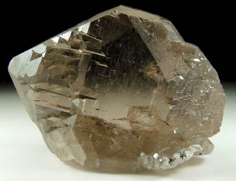 Quartz var. Smoky Quartz Gwindel from Col de Talefre, near Chamonix, Haute-Savoie, France