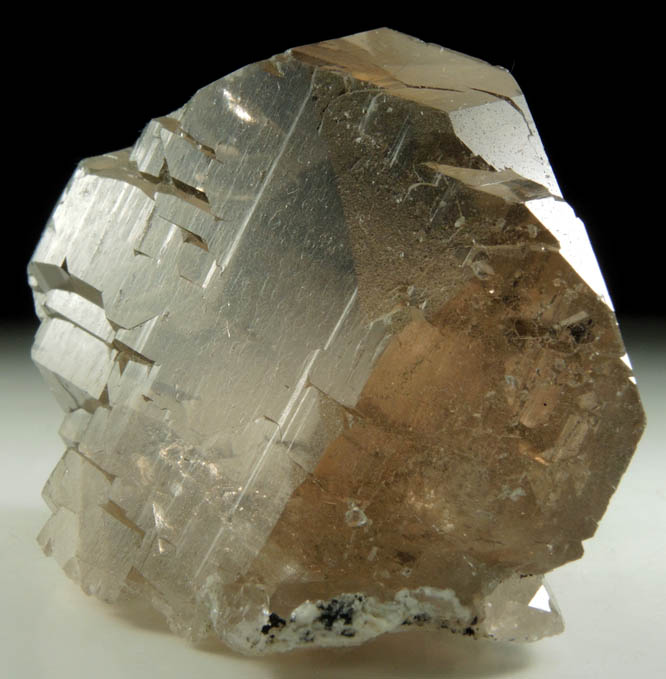 Quartz var. Smoky Quartz Gwindel from Col de Talefre, near Chamonix, Haute-Savoie, France