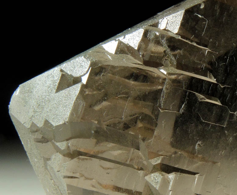 Quartz var. Smoky Quartz Gwindel from Col de Talefre, near Chamonix, Haute-Savoie, France