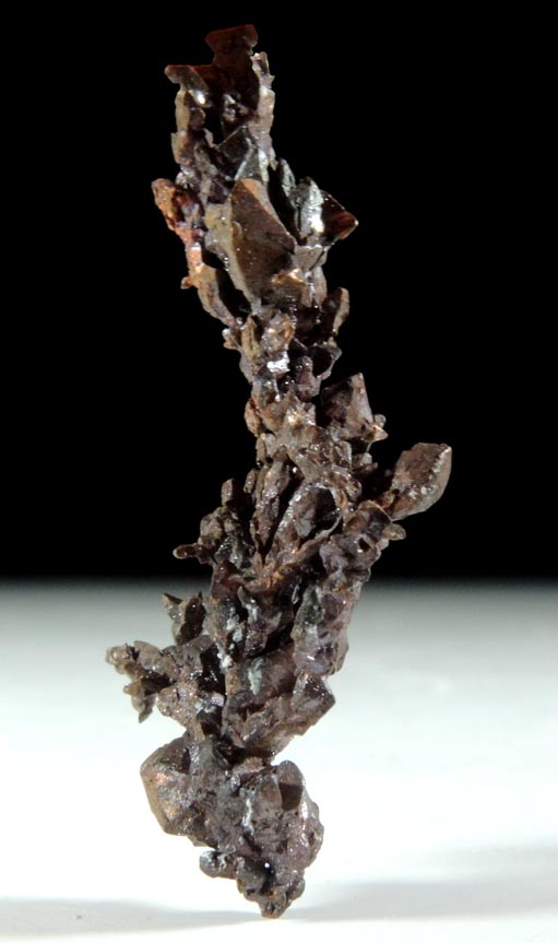 Copper (naturally crystallized native copper) from Itauz Mine, Karaganda Oblast', Kazakhstan