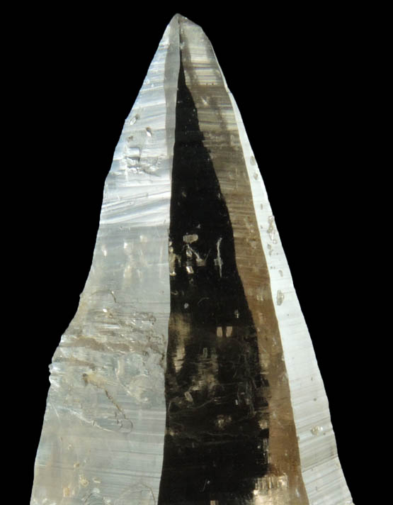 Quartz var. Smoky Quartz (Tessin Habit) from Becker Quarry, Willington, Tolland County, Connecticut