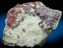 Cuprite on Dickite-coated matrix from Milpillas Mine, Cuitaca, Sonora, Mexico