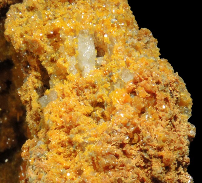 Wulfenite and Mimetite from Mammoth Mine, Tiger District, Pinal County, Arizona