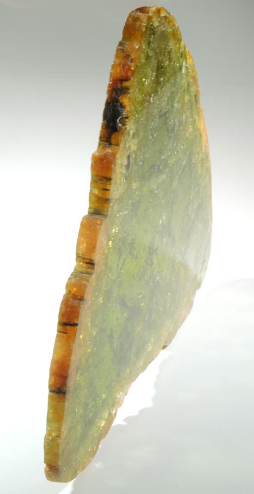 Liddicoatite Tourmaline Slice from Alakamisy Itenina, south of Antsirab, Fianarantsoa, Haute Matsiatra, Madagascar (Type Locality for Liddicoatite)