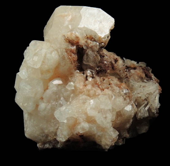 Analcime with Natrolite from Wasson's Bluff, Parrsboro, Nova Scotia, Canada