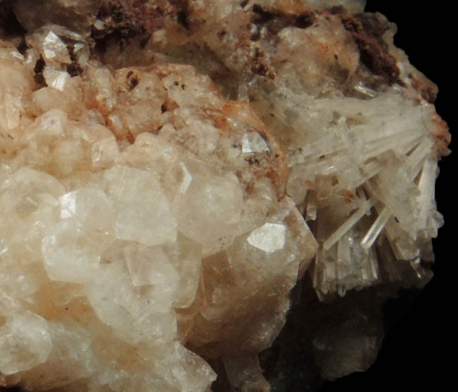 Analcime with Natrolite from Wasson's Bluff, Parrsboro, Nova Scotia, Canada