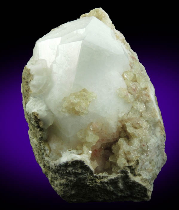 Analcime with Datolite from Upper New Street Quarry, Paterson, Passaic County, New Jersey