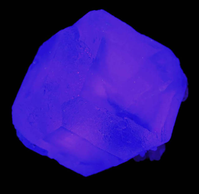 Fluorite (with phantom-growth zoning) with Calcite from Xianghuapu Mine, Xianghualing, 32 km north of Linwu, Hunan Province, China