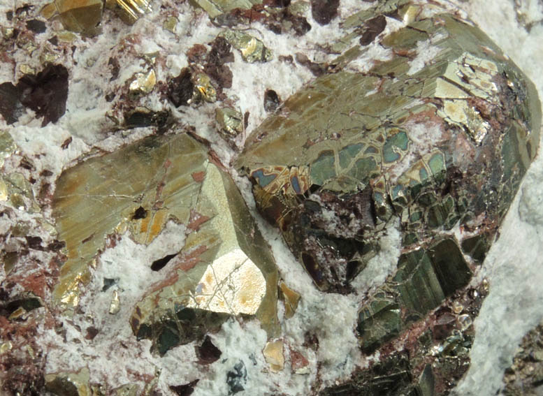Pyrite in Dickite-Quartz from Milpillas Mine, Cuitaca, Sonora, Mexico