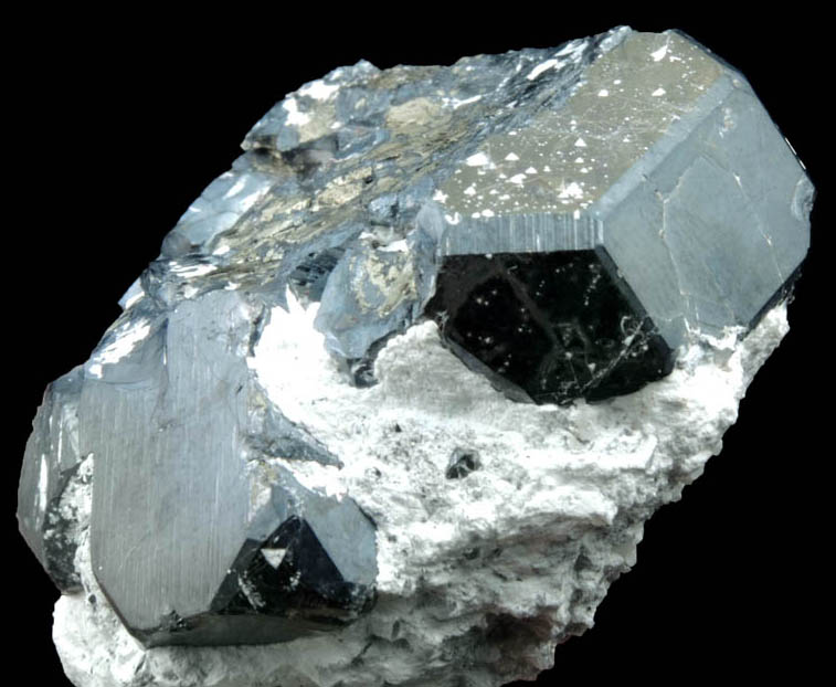 Pyrite with Chalcocite coating from Milpillas Mine, Cuitaca, Sonora, Mexico