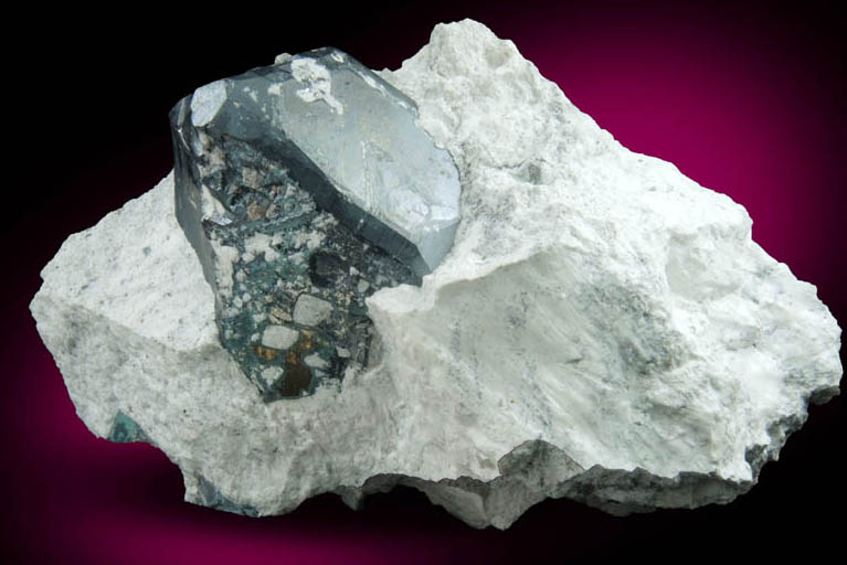 Pyrite with Chalcocite coating from Milpillas Mine, Cuitaca, Sonora, Mexico