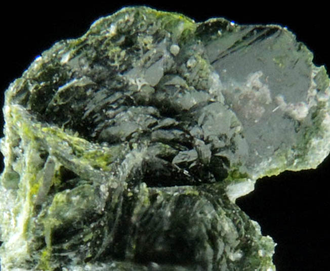 Volborthite from Milpillas Mine, Cuitaca, Sonora, Mexico