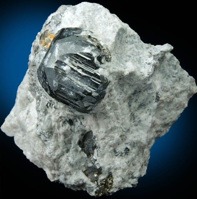 Pyrite with Chalcocite coating from Milpillas Mine, Cuitaca, Sonora, Mexico