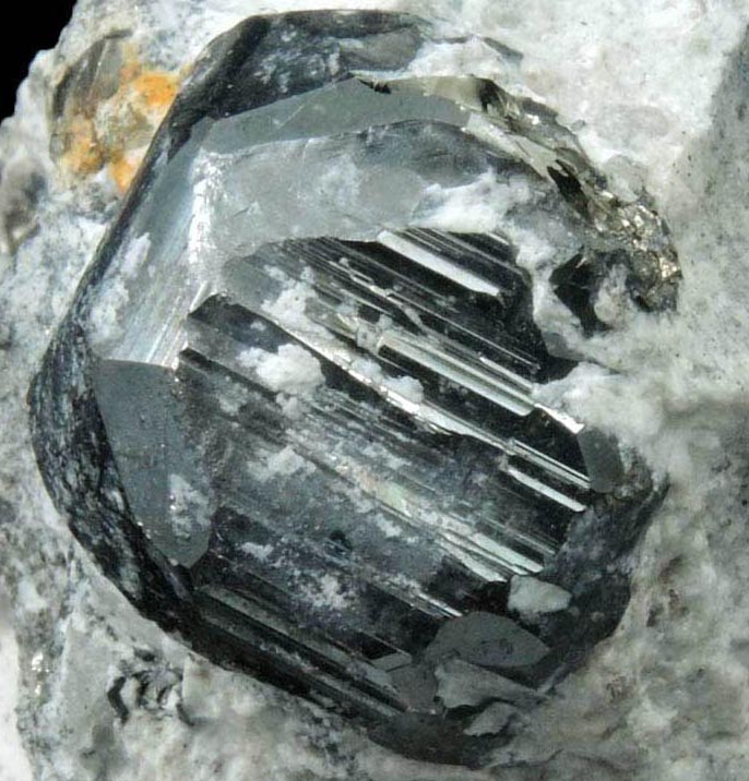 Pyrite with Chalcocite coating from Milpillas Mine, Cuitaca, Sonora, Mexico