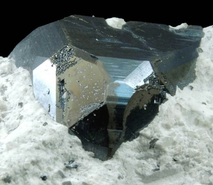 Pyrite with Chalcocite coating from Milpillas Mine, Cuitaca, Sonora, Mexico