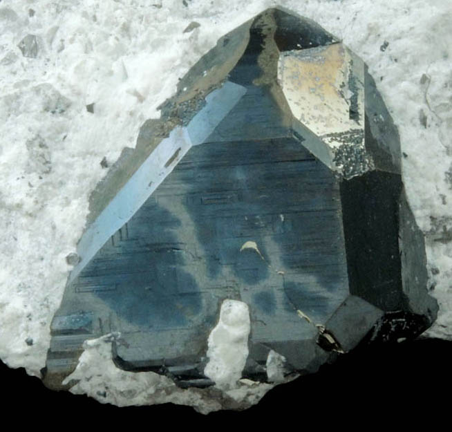 Pyrite with Chalcocite coating from Milpillas Mine, Cuitaca, Sonora, Mexico